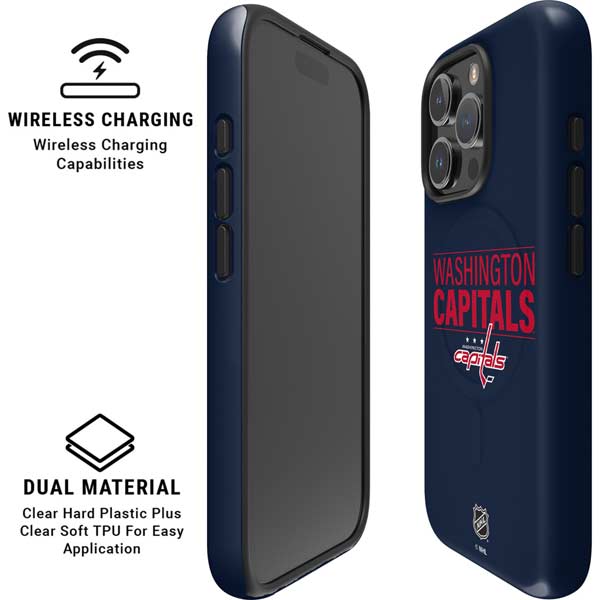 NHL Washington Capitals Lineup iPhone 16 Pro Magsafe Impact Case
