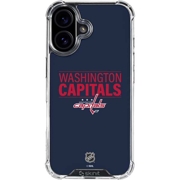 NHL Washington Capitals Lineup iPhone 17 Clear Case