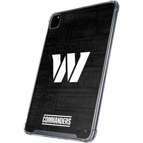 NFL Washington Commanders Black and White iPad Cases