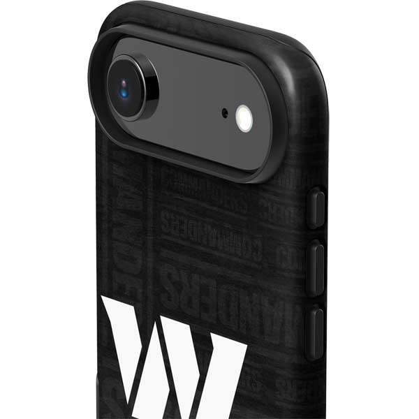 NFL Washington Commanders Black and White iPhone 17 Air Impact Case