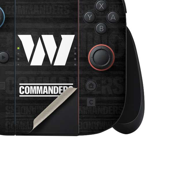 Washington Program Switch NFL Washington Commanders Black and White Nintendo Switch 2 (2025) Joy ...