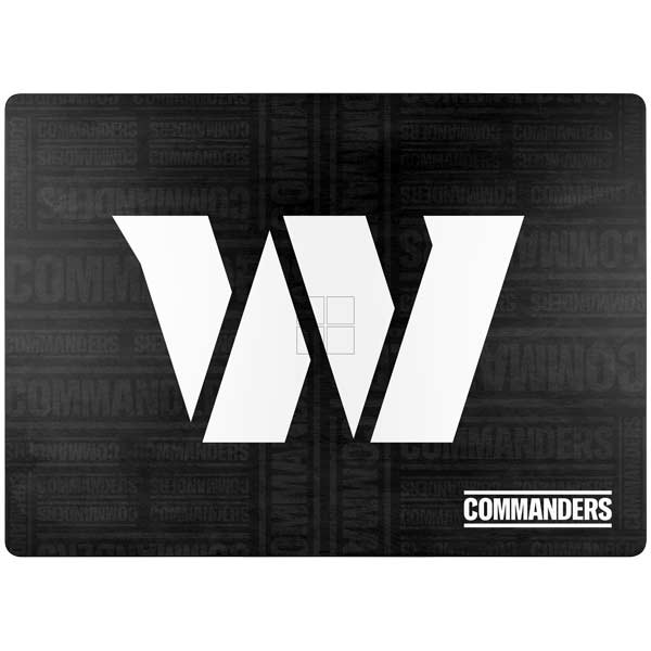 NFL Washington Commanders Black and White Surface Laptop 7 13.8in Skin