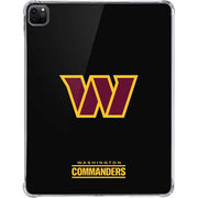 NFL Washington Commanders Black Background iPad Pro 11in (2024) Clear Case