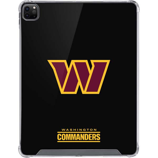 NFL Washington Commanders Black Background iPad Cases