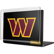 NFL Washington Commanders Black Background MacBook Cases