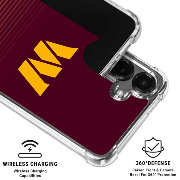 NFL Washington Commanders Breakaway Galaxy S26 Plus Clear Case