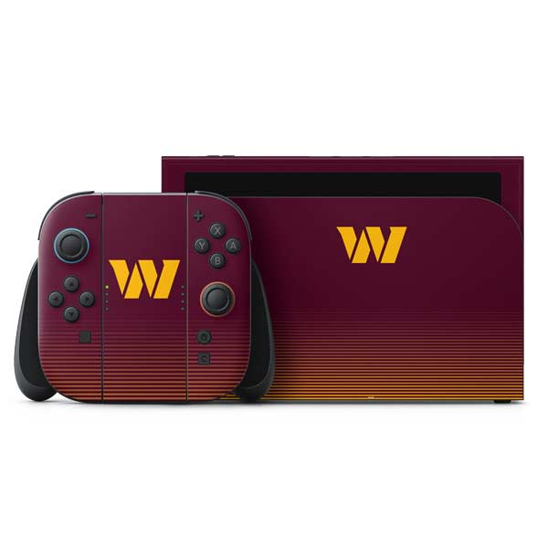 NFL Washington Commanders Breakaway Nintendo Skins