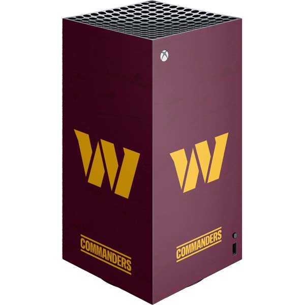 NFL Washington Commanders Distressed Xbox Series X Skins
