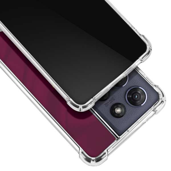 NFL Washington Commanders Flag Moto G 5G (2025) Clear Case