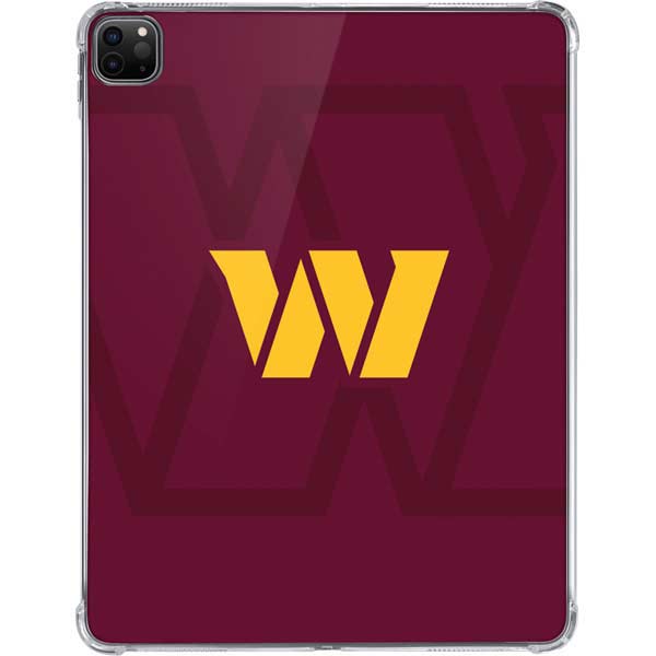 NFL Washington Commanders Large Logo iPad Pro 11in (2024) Clear Case