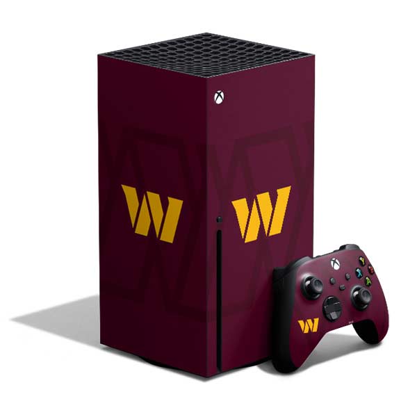 NFL Washington Commanders Large Logo Xbox Series X Skins