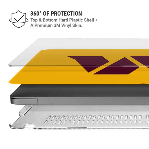 NFL Washington Commanders Logo MacBook Cases