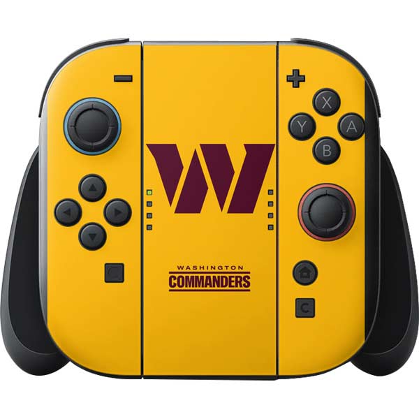 NFL Washington Commanders Logo Nintendo Switch 2 (2025) with Joy-Con Skin