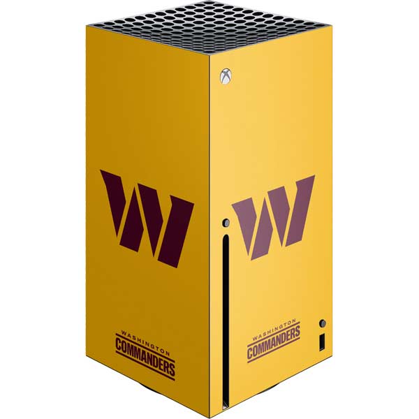 NFL Washington Commanders Logo Xbox Series X Skins