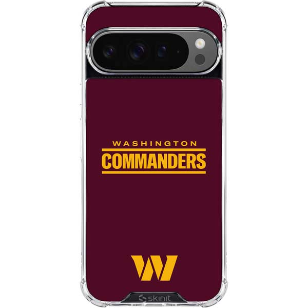 NFL Washington Commanders Performance Series Google Pixel 10 Pro XL Clear Case