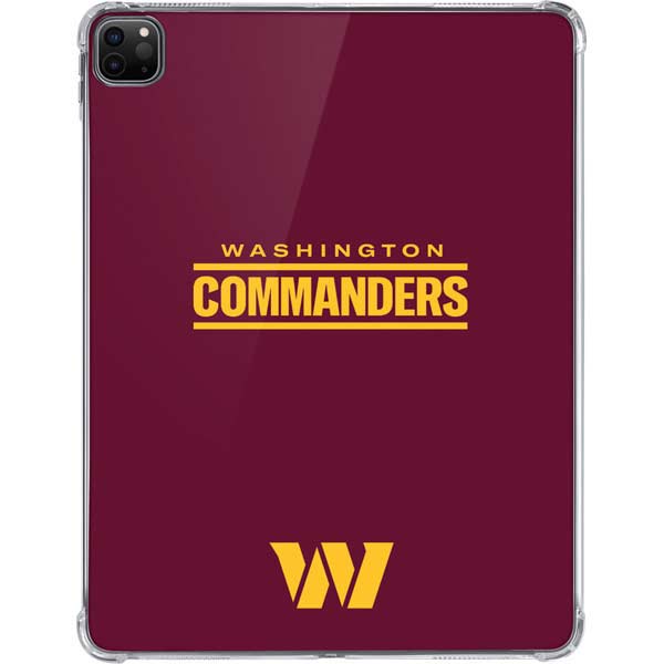 NFL Washington Commanders Performance Series iPad Pro 11in (2024) Clear Case
