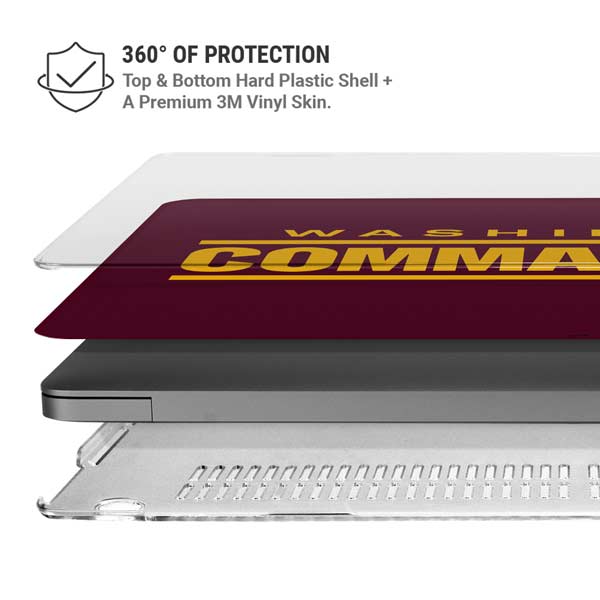 NFL Washington Commanders Performance Series MacBook Cases