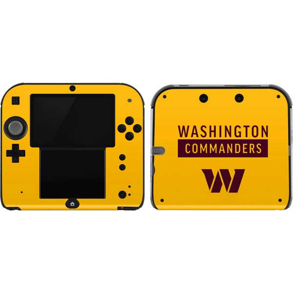 NFL Washington Commanders Yellow Nintendo Skins