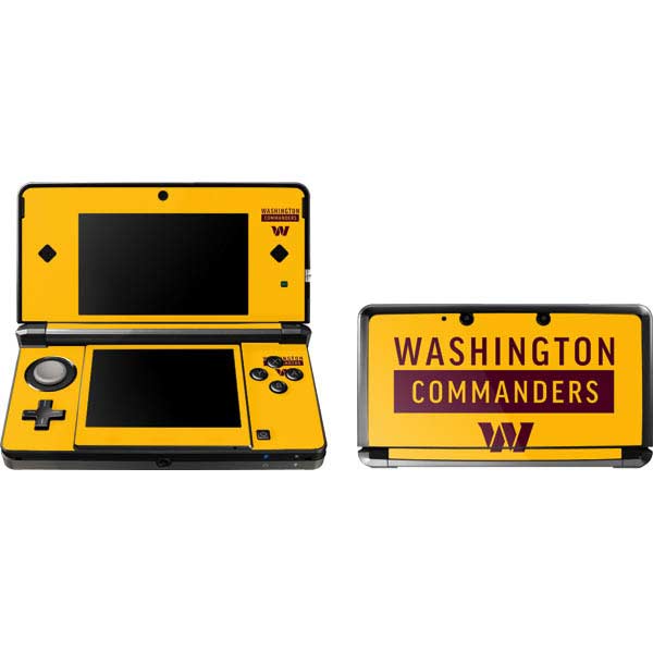 NFL Washington Commanders Yellow Nintendo Skins