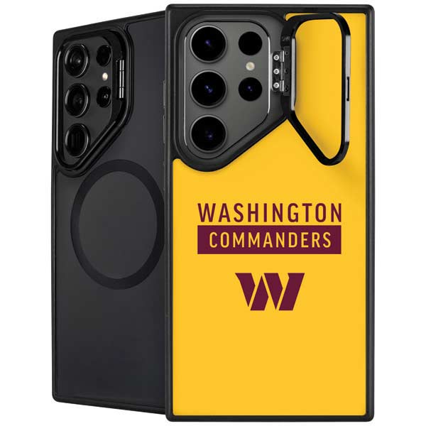 NFL Washington Commanders Yellow Galaxy S26 Ultra Kickstand Case
