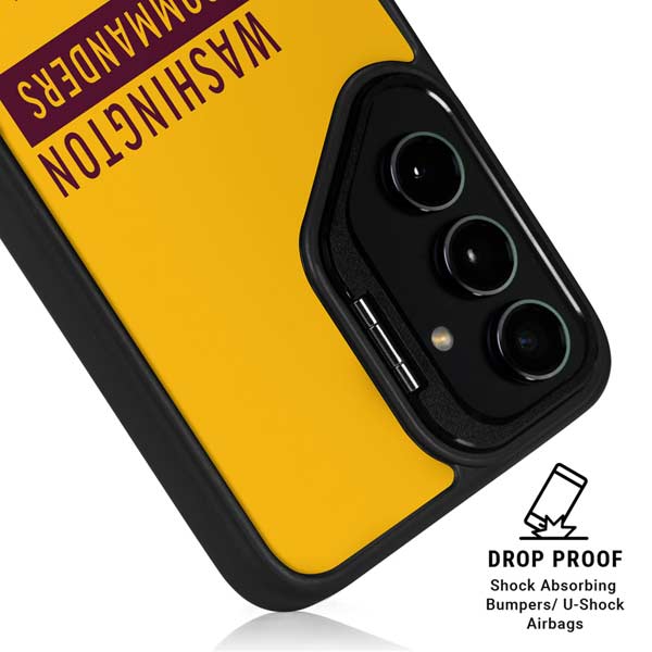 NFL Washington Commanders Yellow Galaxy S26 Ultra Kickstand Case