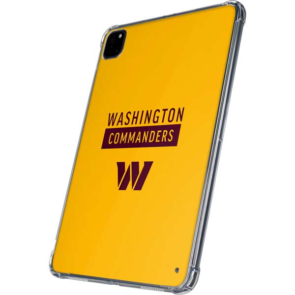 NFL Washington Commanders Yellow iPad Pro 11in (2024) Clear Case