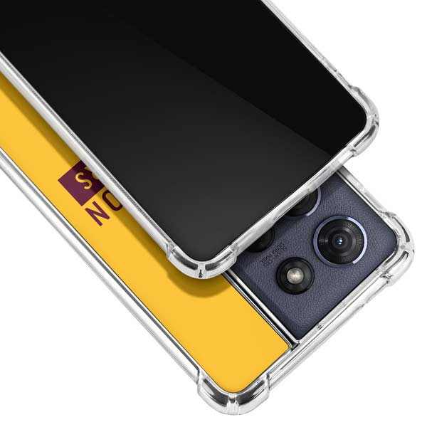NFL Washington Commanders Yellow Moto G Power 5G (2025) Clear Case