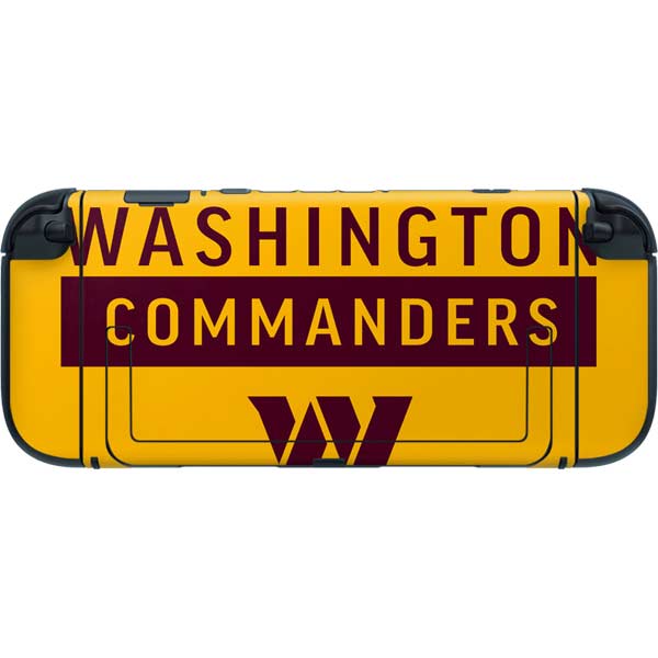 NFL Washington Commanders Yellow Nintendo Switch 2 (2025) with Joy-Con Skin