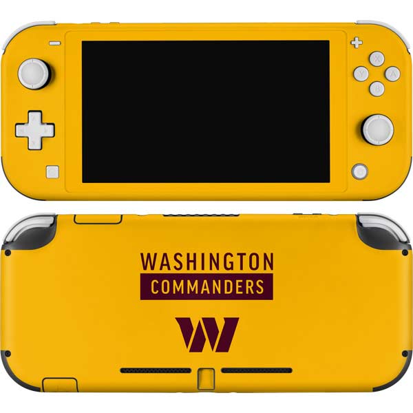 NFL Washington Commanders Yellow Nintendo Skins