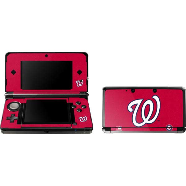 MLB Washington Nationals - Solid Distressed Nintendo Skins