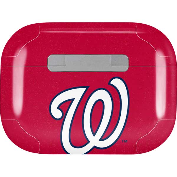 MLB Washington Nationals - Solid Distressed AirPods Skins