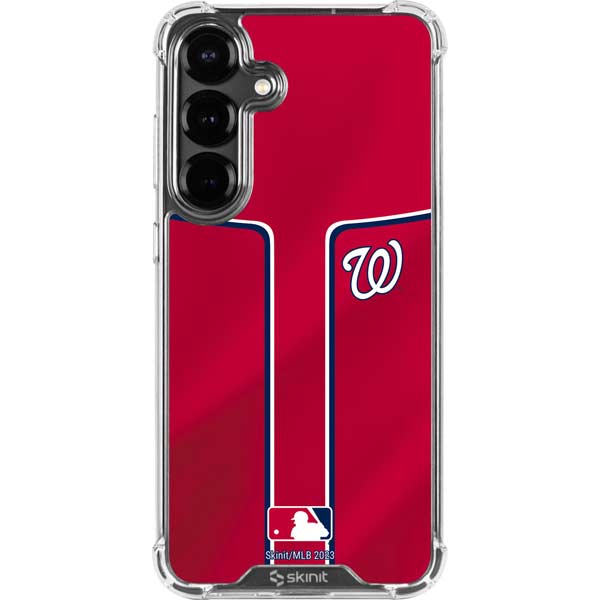 MLB Washington Nationals Alternate Jersey Galaxy S26 Clear Case