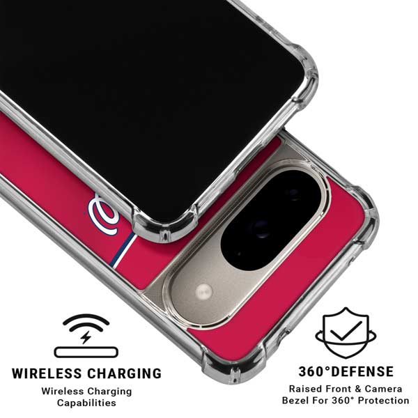 MLB Washington Nationals Alternate Jersey Google Pixel 10 Clear Case