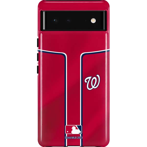 MLB Washington Nationals Alternate Jersey Pixel Cases