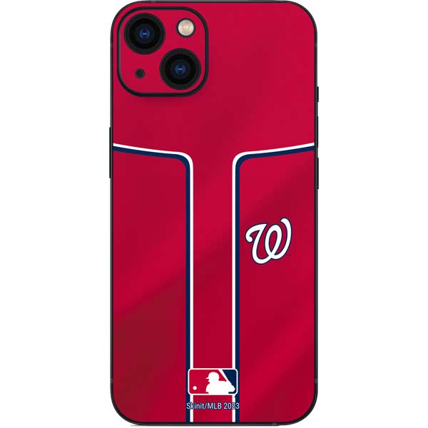 MLB Washington Nationals Alternate Jersey iPhone Skins