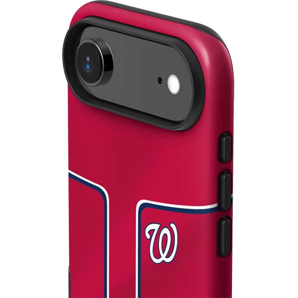 MLB Washington Nationals Alternate Jersey iPhone 17 Air Impact Case