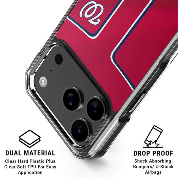 MLB Washington Nationals Alternate Jersey iPhone 17 Pro Max MagSafe Case