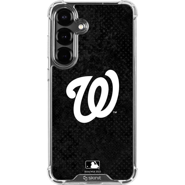 MLB Washington Nationals Dark Wash Galaxy S26 Clear Case