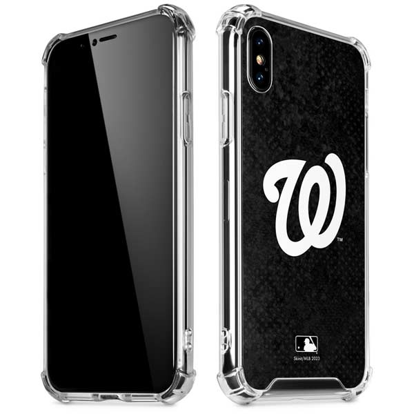 MLB Washington Nationals Dark Wash iPhone X/XS Clear Case
