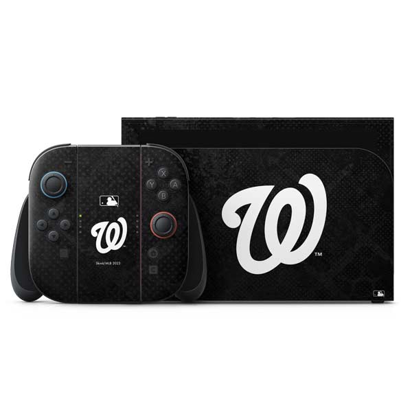 MLB Washington Nationals Dark Wash Nintendo Skins