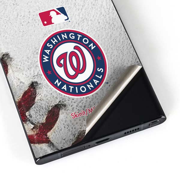MLB Washington Nationals Game Ball Galaxy Skins