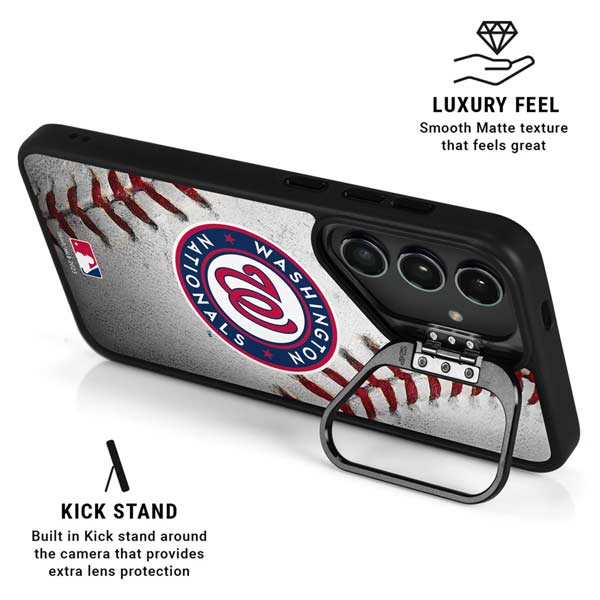 MLB Washington Nationals Game Ball Galaxy S26 Ultra Kickstand Case