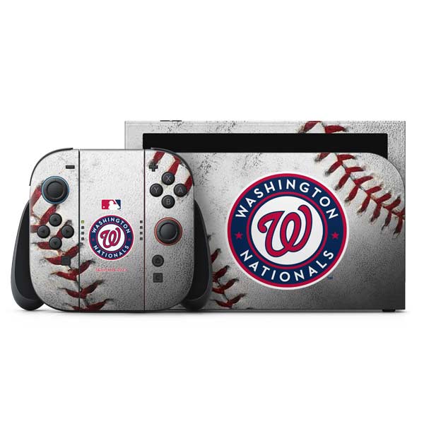 MLB Washington Nationals Game Ball Nintendo Skins