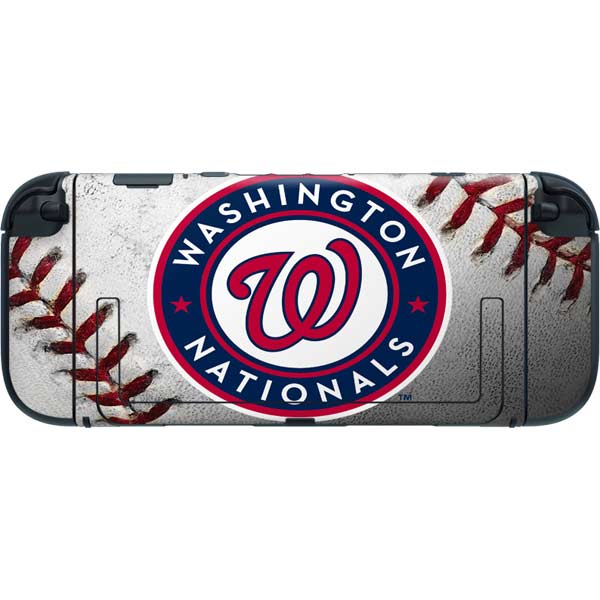 MLB Washington Nationals Game Ball Nintendo Switch 2 (2025) with Joy-Con Skin