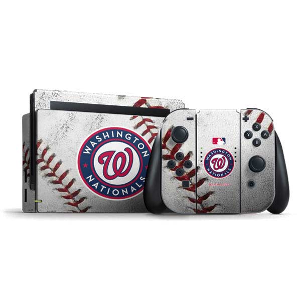 MLB Washington Nationals Game Ball Nintendo Skins
