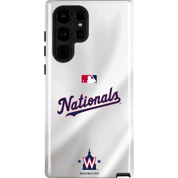 MLB Washington Nationals Home Jersey Galaxy Cases