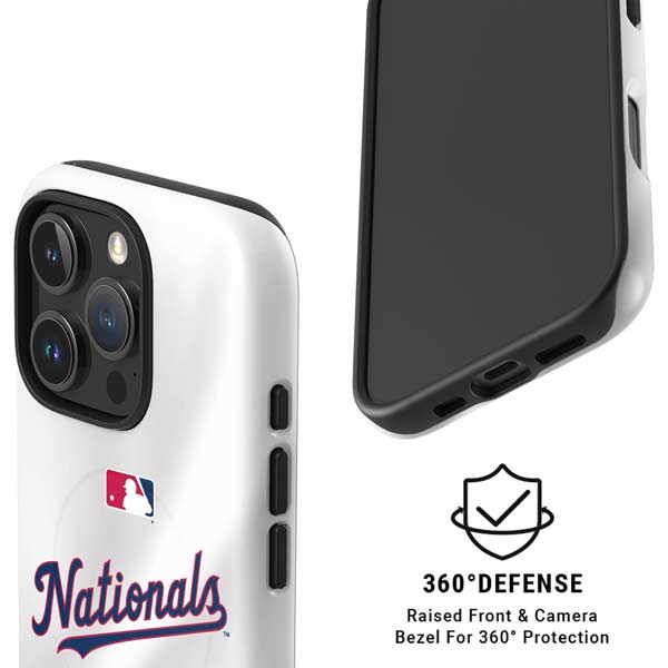 MLB Washington Nationals Home Jersey iPhone 16 Pro Max Magsafe Impact Case