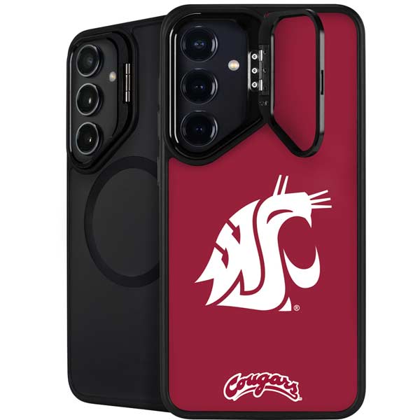 Washington State University Cougars Logo Galaxy S26 Kickstand Case