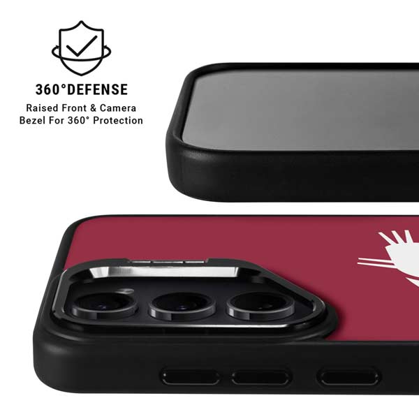 Washington State University Cougars Logo Galaxy S26 Kickstand Case