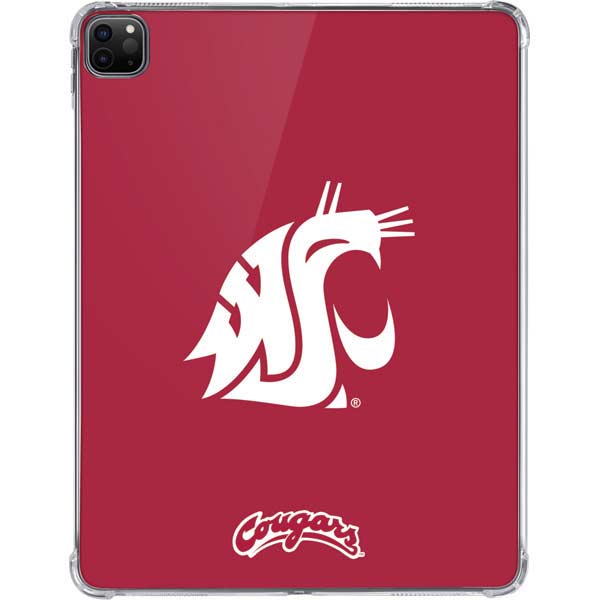 Washington State University Cougars Logo iPad Pro 11in (2024) Clear Case
